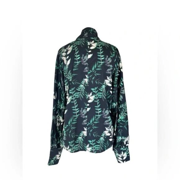 House of Harlow 1960 X Revolve Falling Leaves Stelle Blouse Top Size Small - Picture 3 of 6